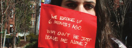 Red Flag 2: We broke up six months ago. Why can he leave me alone? Red Flag 2: We broke up six months ago. Why can he leave me alone?