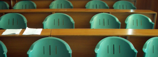 For teachers: chairs in a classroom For teachers: chairs in a classroom