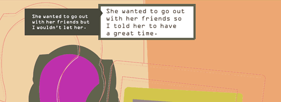 Respect poster: friends She wanted to go out with her friends so I told her to have a great time. Poster from Choose Respect campaign by CDC.