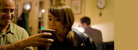 Post: Is sex better on alcohol or drugs A girl drinking a beer.